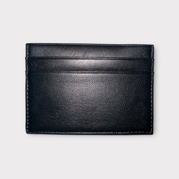 Links of London Mens Black Leather Corporate Card Holder Travel Wallet 4 x 2.75 - Picture 2 of 5